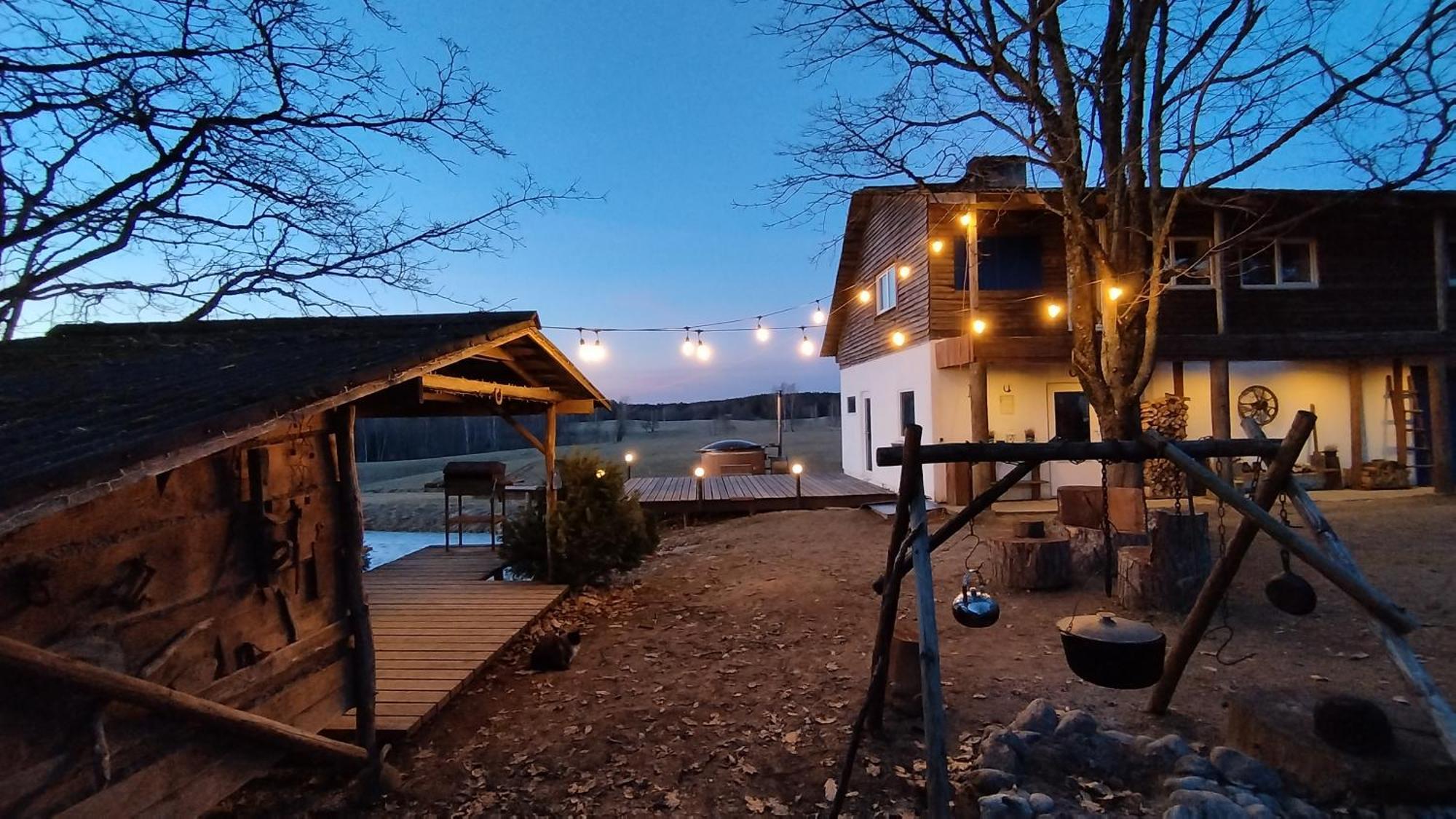 Guesthouse, Sauna & Jacuzzi In Gauja Valley - Kakukalns Straupe Extérieur photo