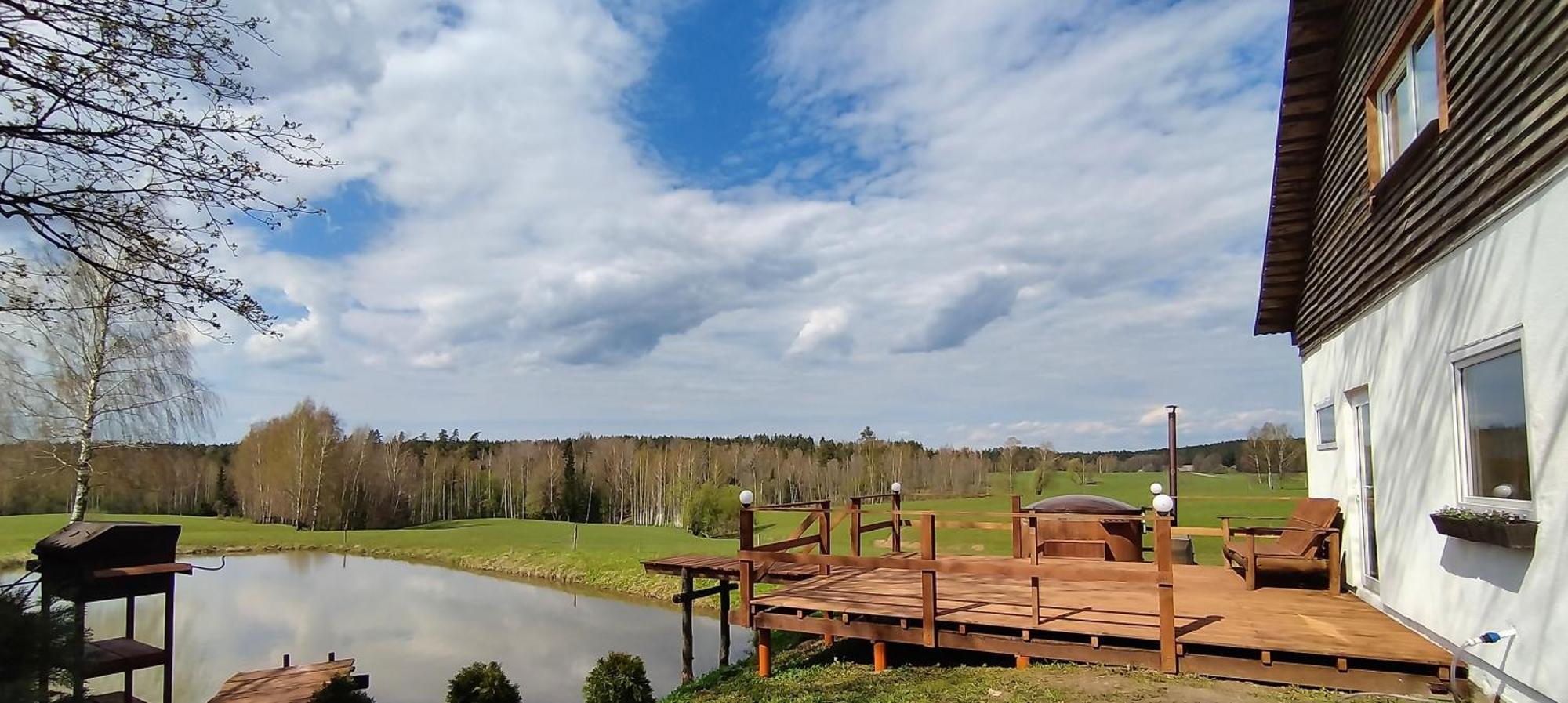Guesthouse, Sauna & Jacuzzi In Gauja Valley - Kakukalns Straupe Extérieur photo