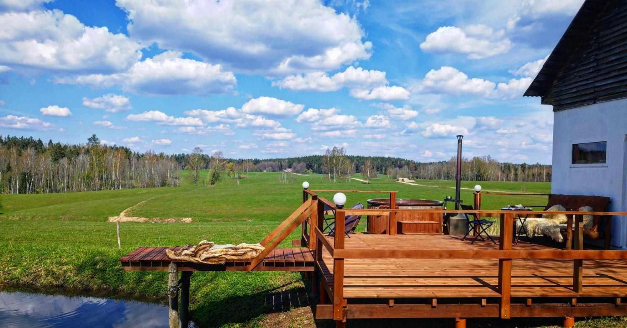 Guesthouse, Sauna & Jacuzzi In Gauja Valley - Kakukalns Straupe Extérieur photo