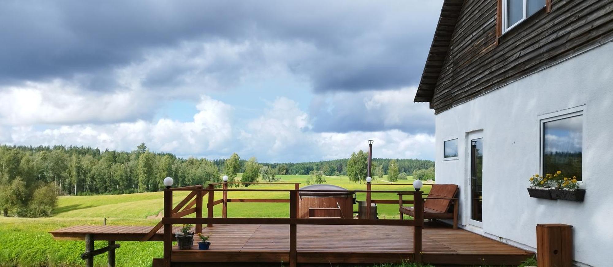 Guesthouse, Sauna & Jacuzzi In Gauja Valley - Kakukalns Straupe Extérieur photo
