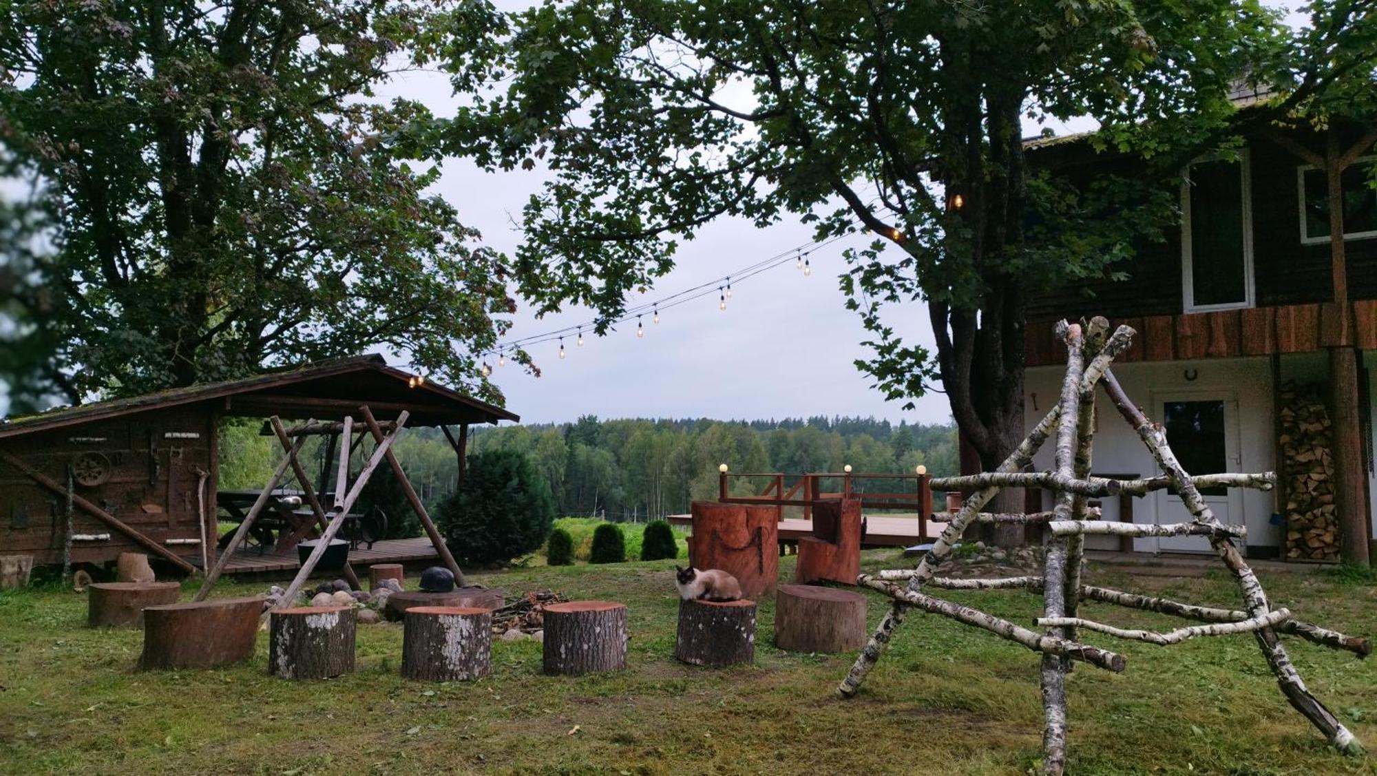 Guesthouse, Sauna & Jacuzzi In Gauja Valley - Kakukalns Straupe Extérieur photo