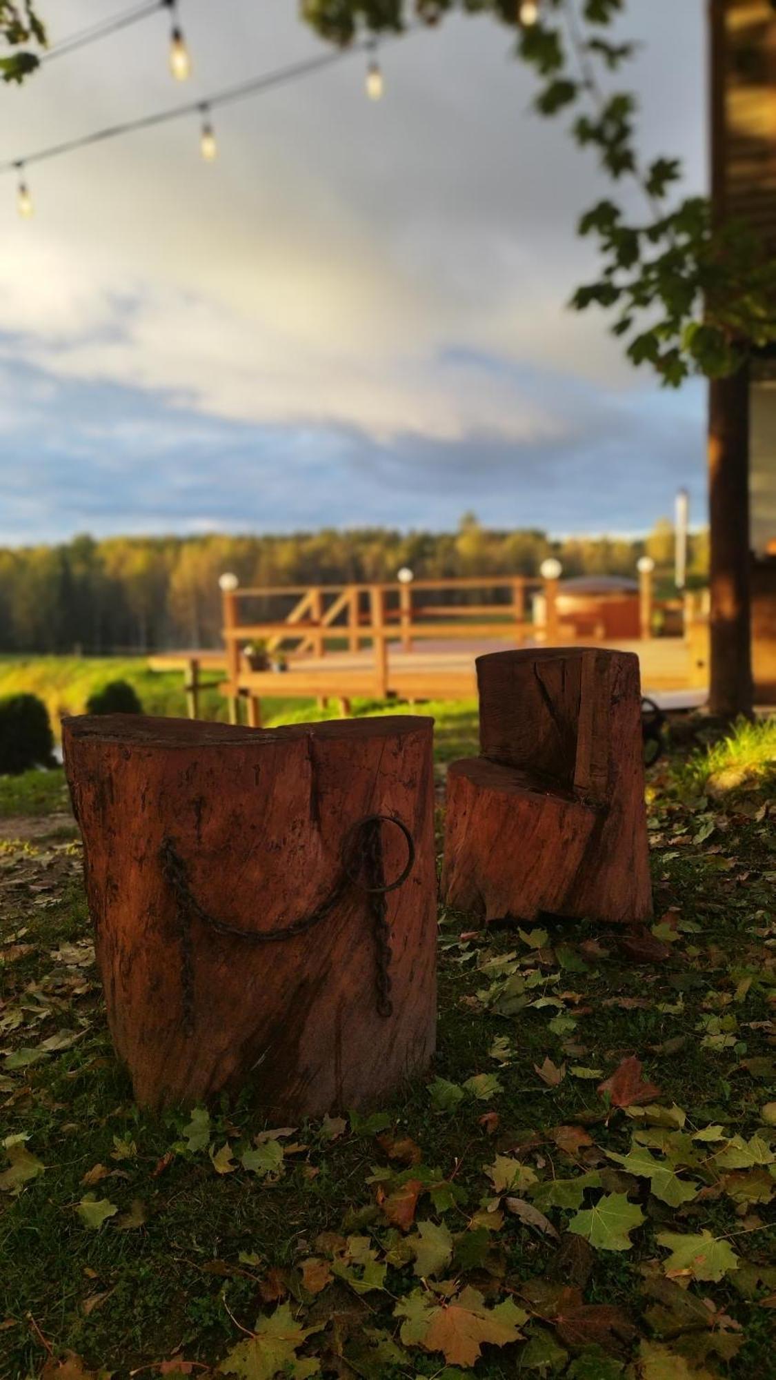 Guesthouse, Sauna & Jacuzzi In Gauja Valley - Kakukalns Straupe Extérieur photo