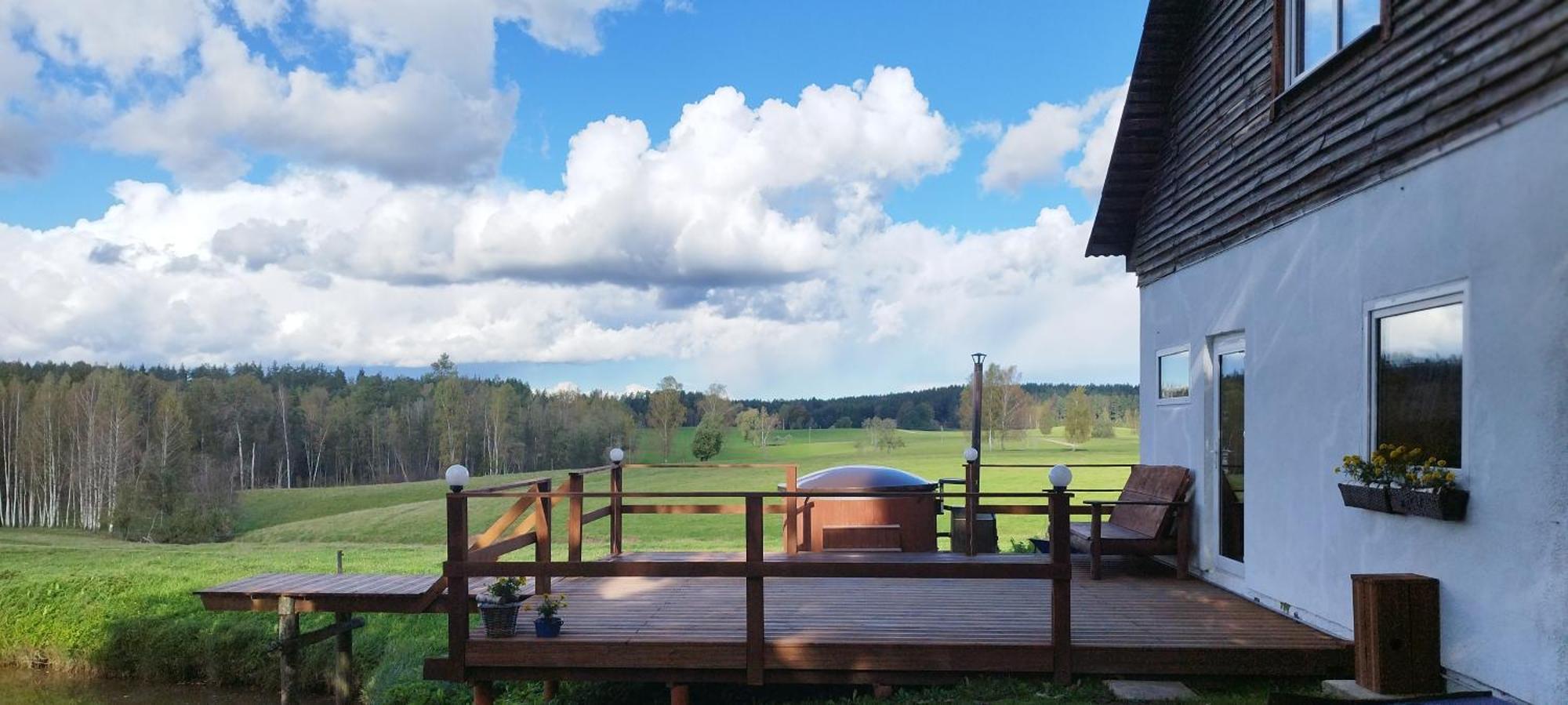 Guesthouse, Sauna & Jacuzzi In Gauja Valley - Kakukalns Straupe Extérieur photo