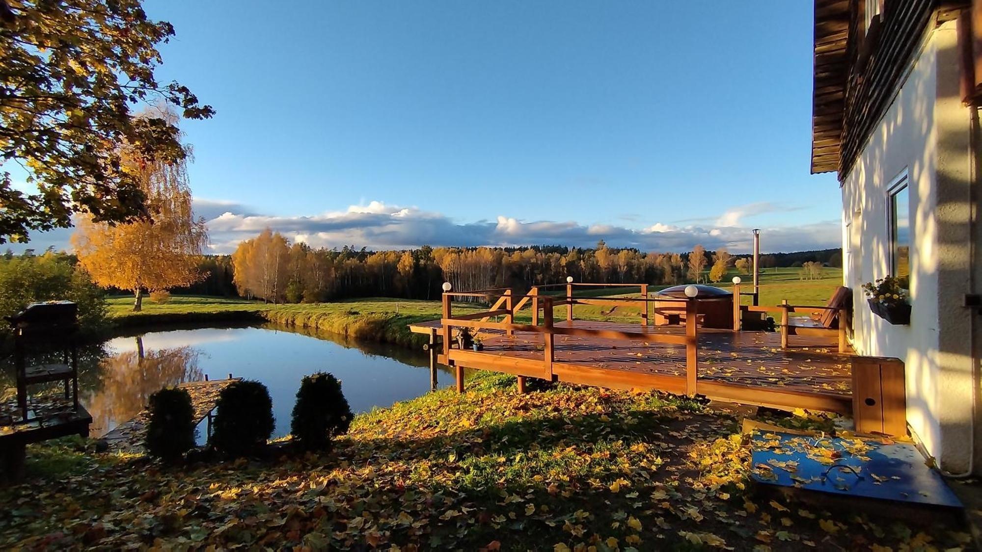Guesthouse, Sauna & Jacuzzi In Gauja Valley - Kakukalns Straupe Extérieur photo
